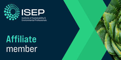 ISEP Affiliate Member — Institute of Sustainability & Environmental Professionals